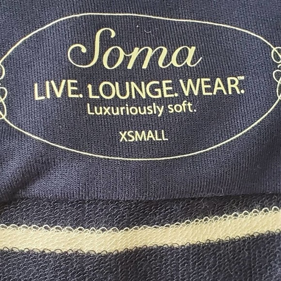 Soma super soft zippered super soft jacket dress size Xsmall - Picture 7 of 7